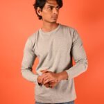 MIJOONS Solid Full Sleeve – Grey
