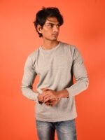 MIJOONS Solid Full Sleeve – Grey