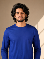 MIJOONS Solid Full Sleeve – Royal Blue