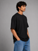 Oversized Terry – Black - Image 3