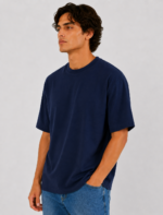 Oversized Terry – Navy Blue - Image 2