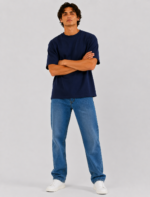 Oversized Terry – Navy Blue - Image 7